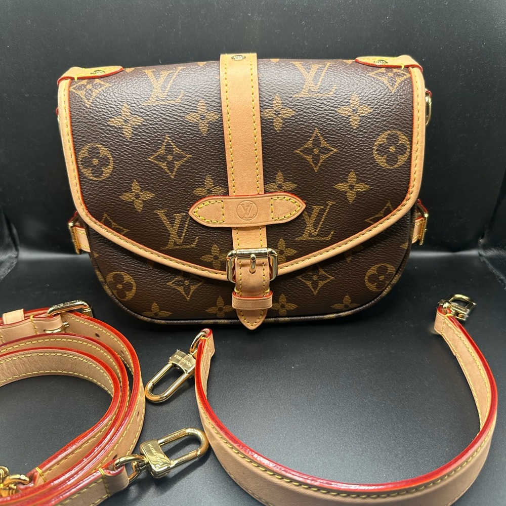 LOUIS VUITTON  Monogram Saumur BB